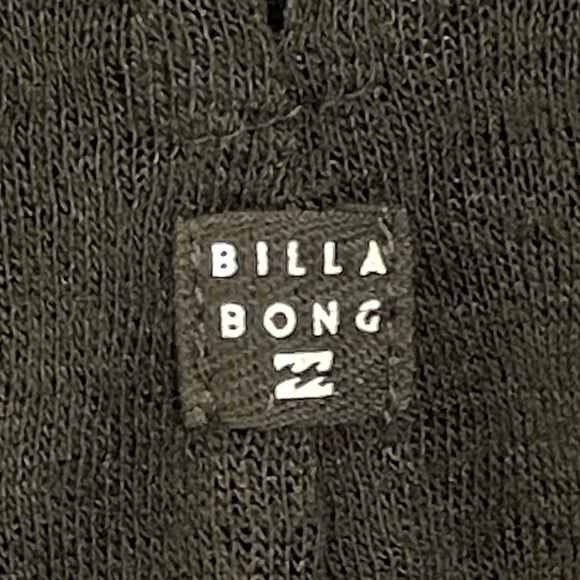 Billabong Women’s Swim Cover Dress Medium Black Out For Waves Semi Sheer Coastal - Picture 13 of 17